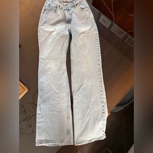 Abercrombie & Fitch Light Blue Straight Leg Women's Jeans